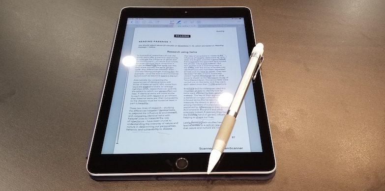 Ipad Apple Pencilが Ieltsの試験勉強に最適な理由と使い方 和紙屋 休みます